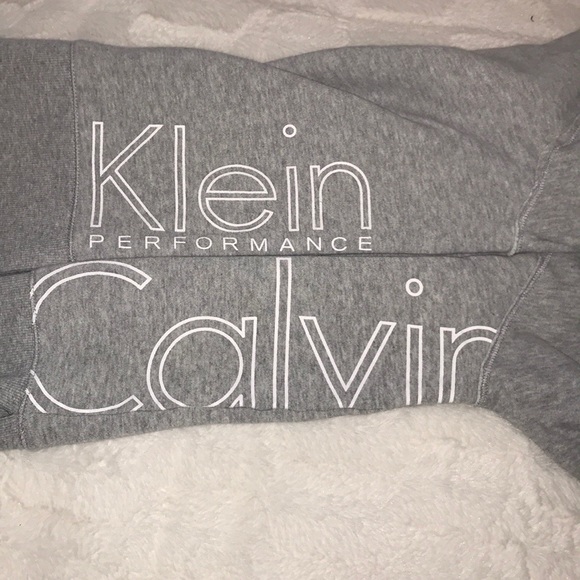 Grey Calvin Klein Cowl Neck Sweater - Picture 2 of 6